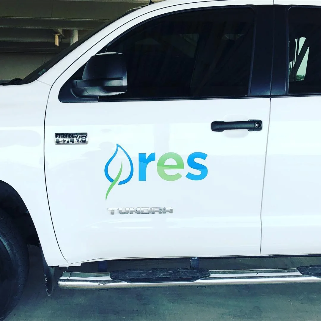 RES Commercial Pickup Fleet Decals — Fleet & Vehicle Wraps installed by Stingray Signs LLC