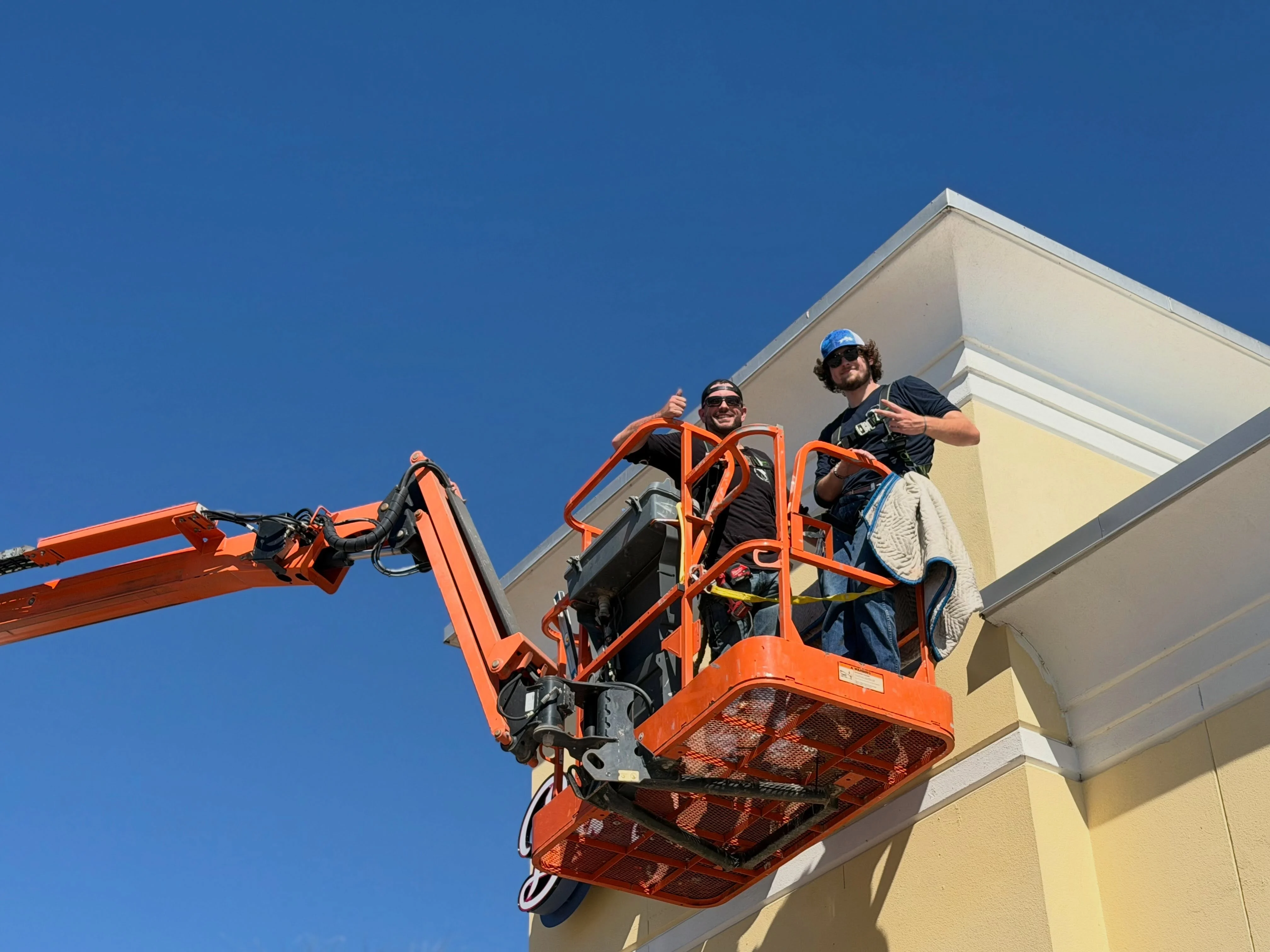 Turnkey Installation & Repair — Commercial installation by 3M Certified Stingray Signs LLC (Headquarters, Houston, TX • Serving Texas)